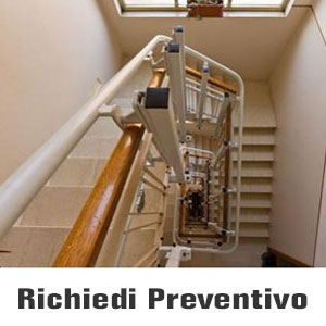 montascale a pedana per disabili